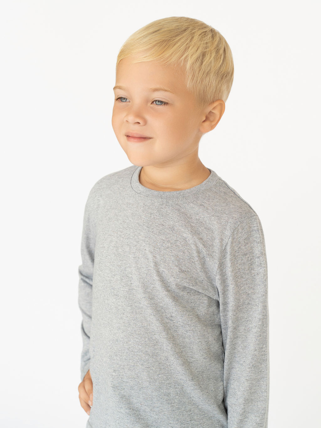 Джемпер детский меланж (серый) 698 (98, 56)