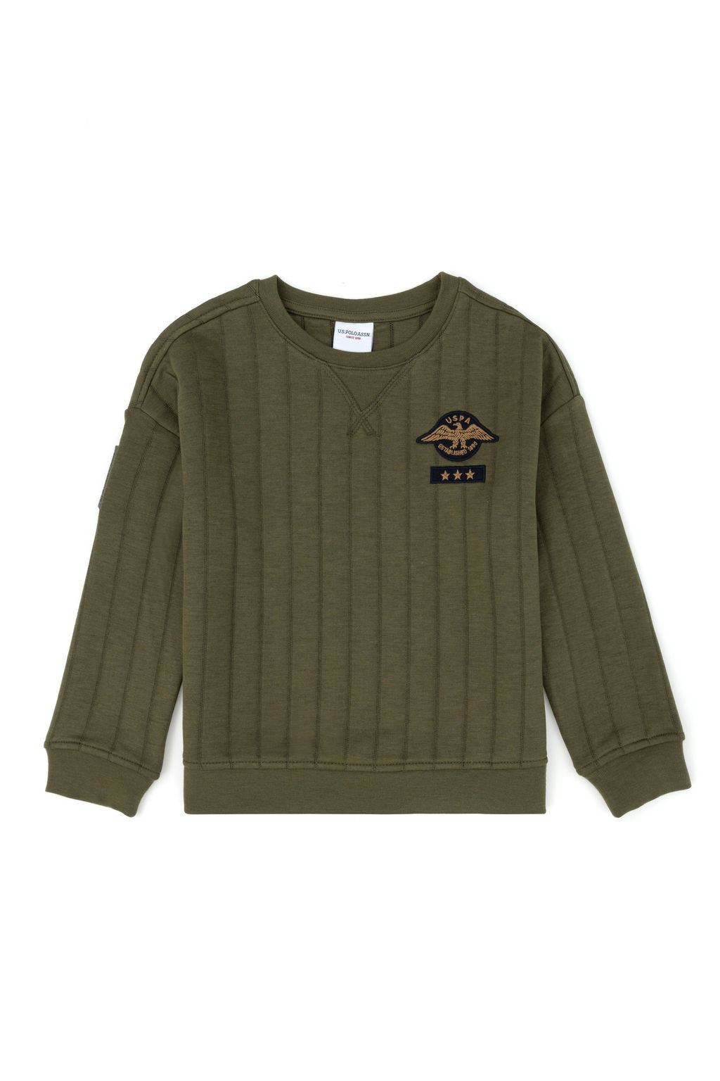 Толстовка цвета хаки для мальчика - U.s. polo assn фото 13