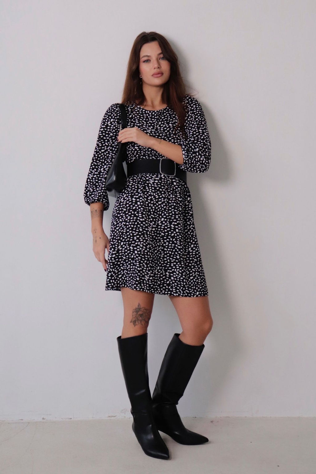 Платье с присборенной юбкой - Martichelli фото 30