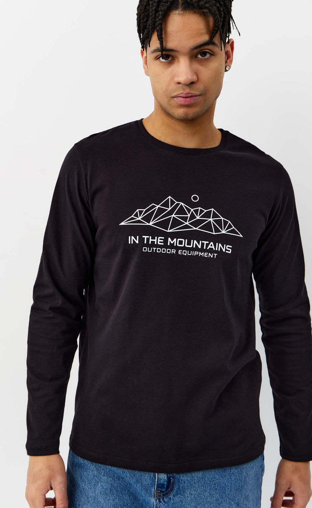 Лонгслив F521-1001-896 black - Fine joyce фото 11