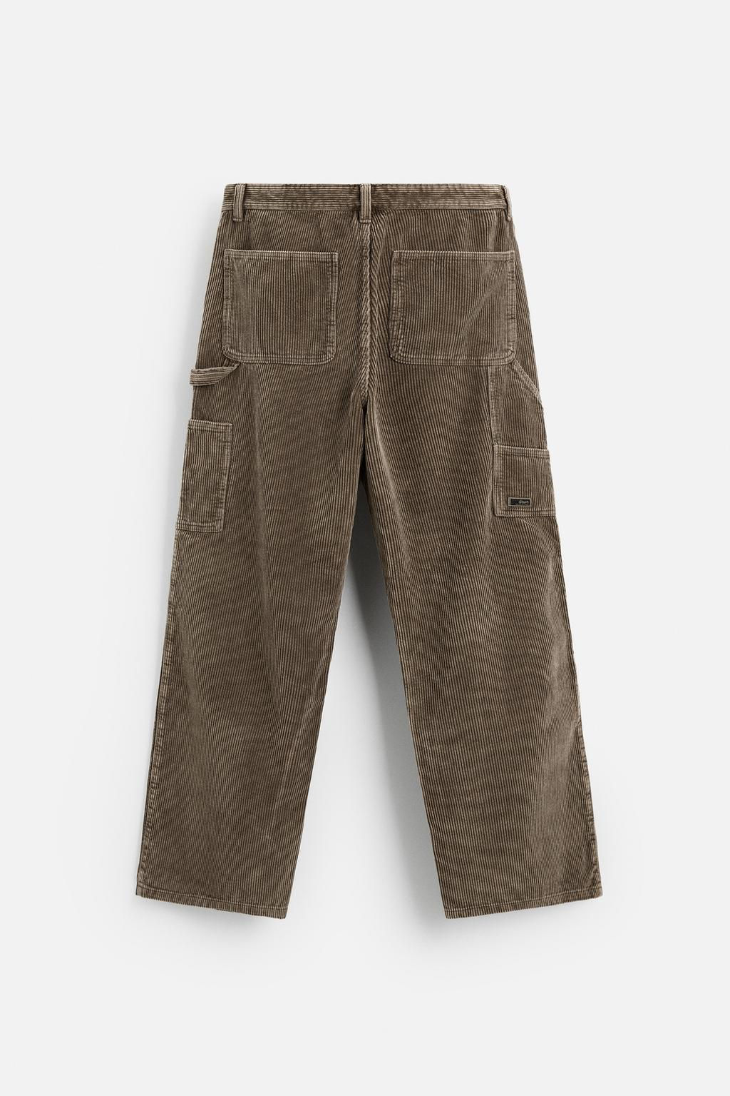 CARPENTER CORDUROY TROUSERS - Zara фото 7