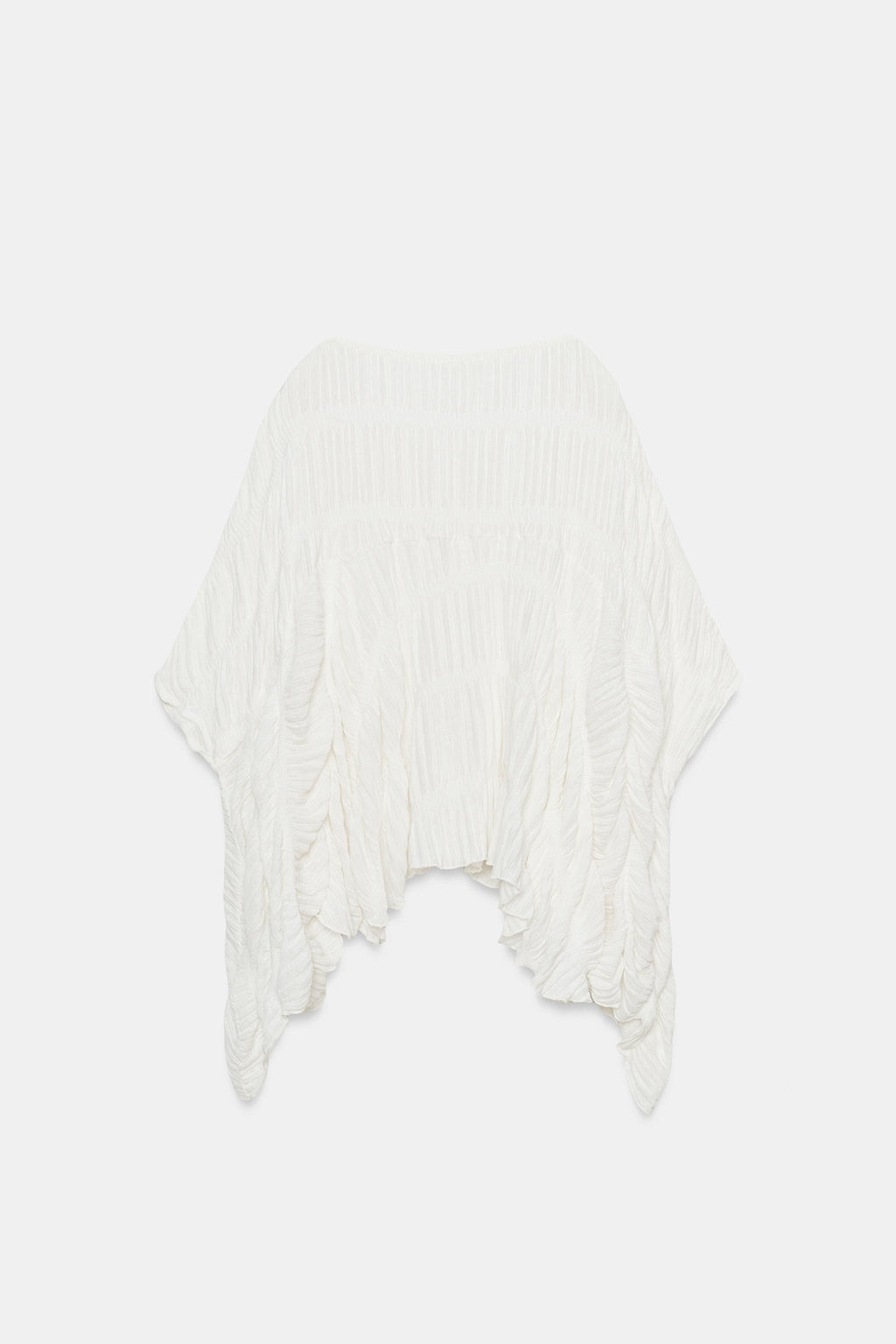 TOP CAPA TEXTURA / Blanco - Zara фото 7