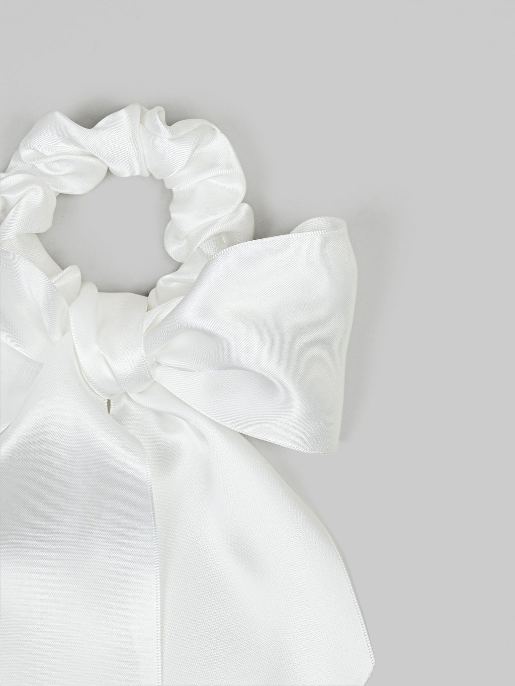 Резинка бант Белый 7+ - Bungly фото 3