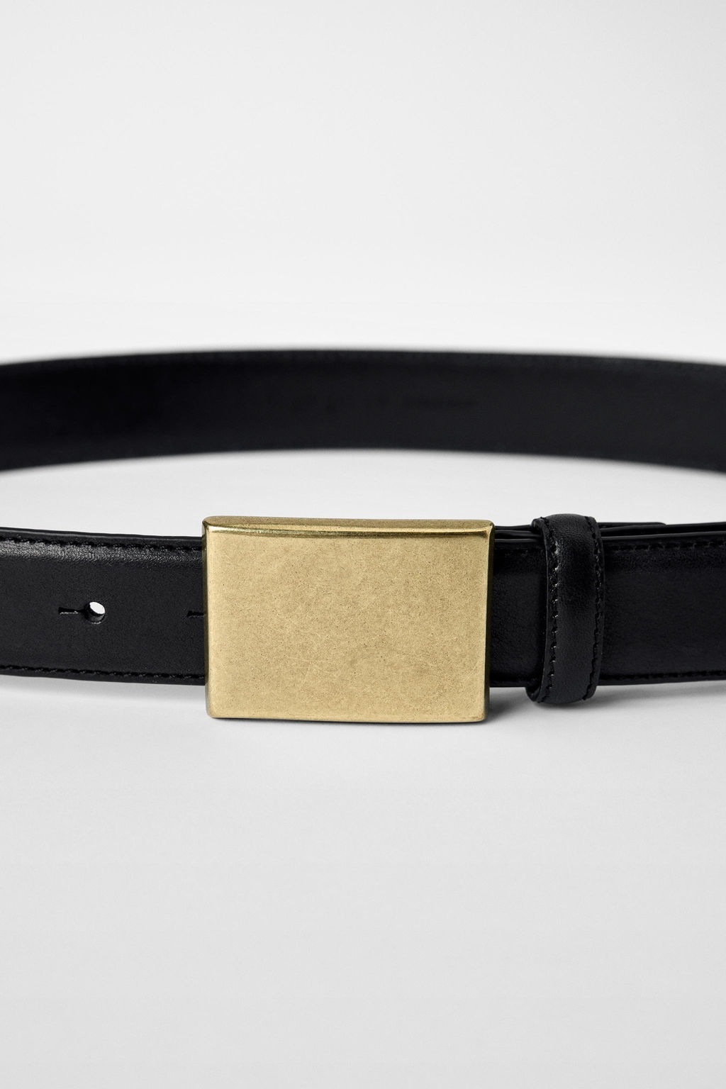 LEATHER BOBBY GILLESPIE X ZARA BELT
