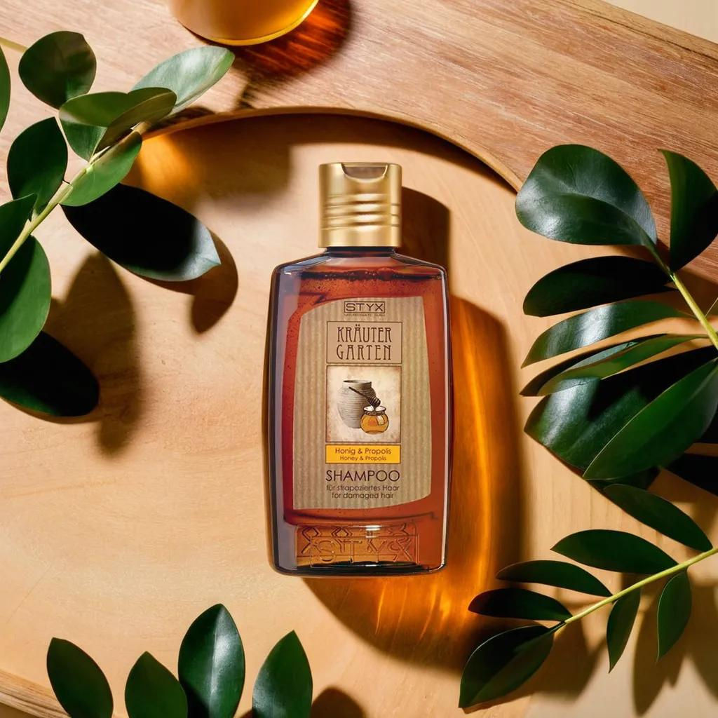 Биоактивный шампунь для восстановления и роста волос МЕД-ПРОПОЛИС STYX, 200 мл  фото 2