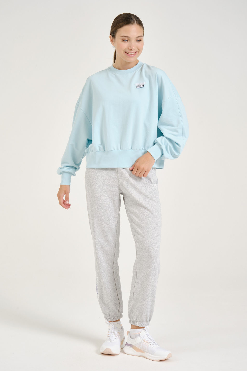 Свитшот Светло-зеленый - Anta фото 9