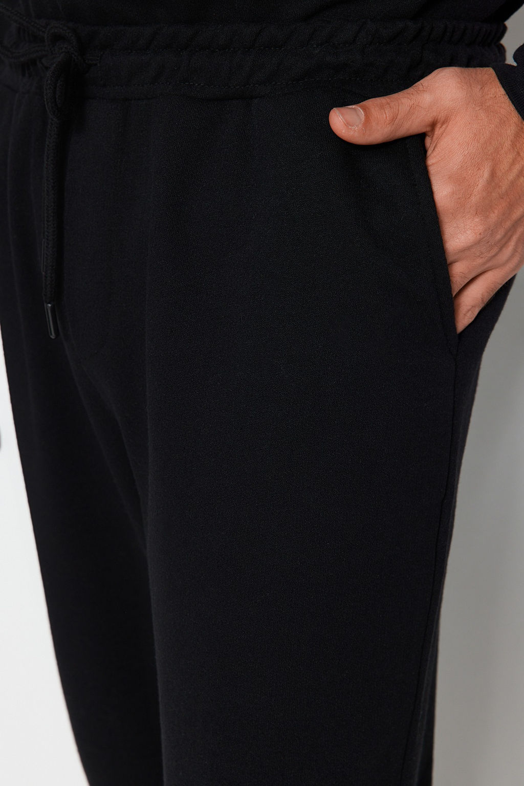 TRENDYOL MAN Premium Siyah Regular/Normal Kesim Kal?n Duble Paca Esofman Alt? TMNAW24EA00023 - Trendyolmilla фото 7