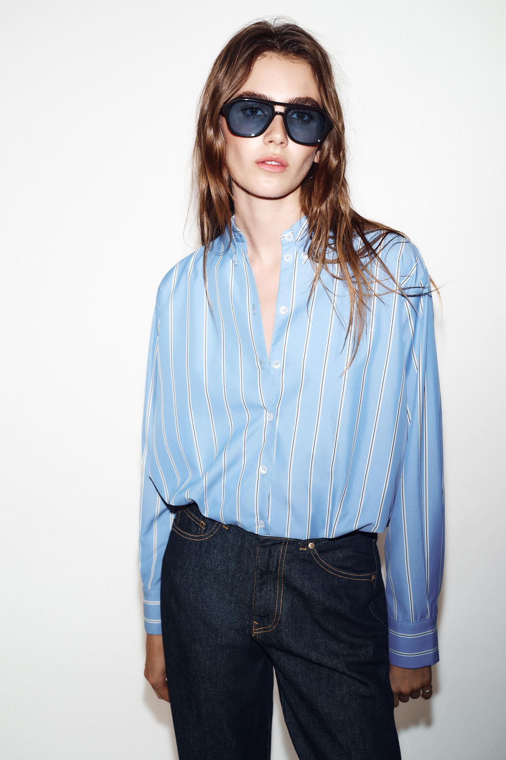 GLOBE STRIPED SHIRT - Zara фото 11