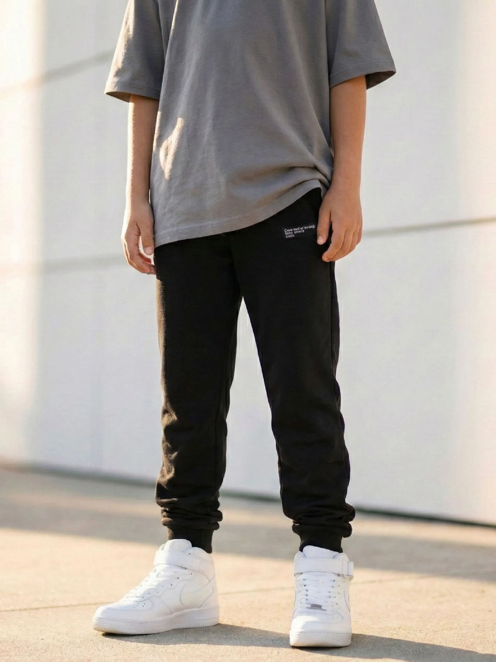 Брюки для мальчика штаны спортивные школьные 22-9819 - Mini maxi фото 12