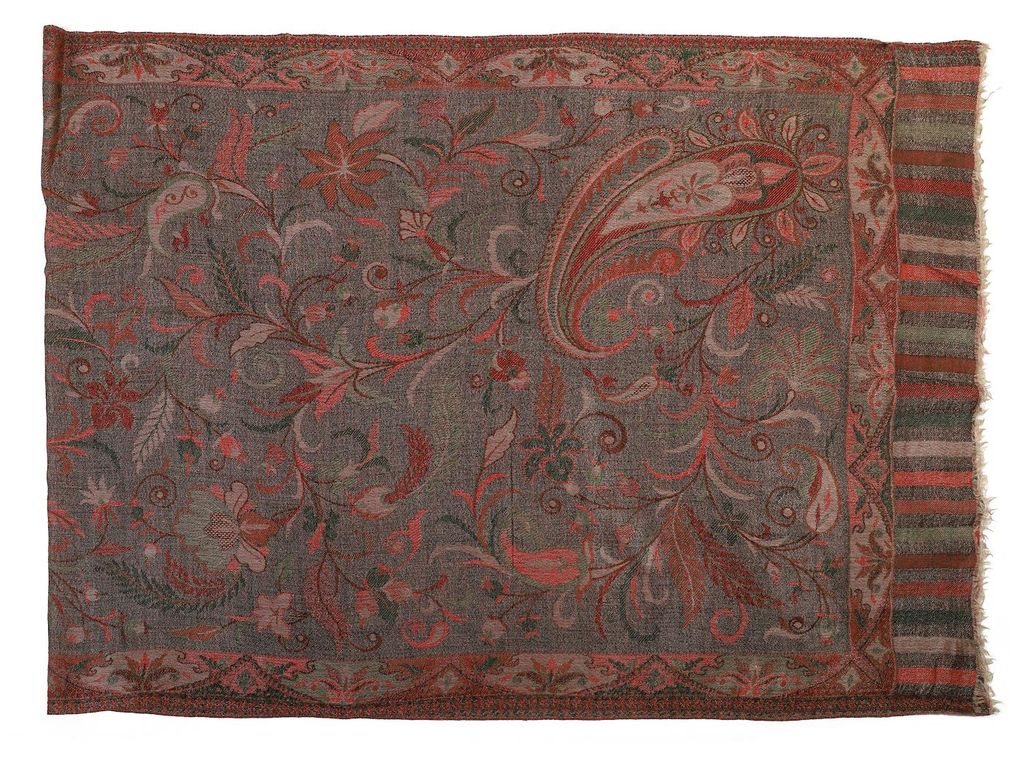 Палантин кашемир 100% № Тк1004/81 - Ганг фото 2