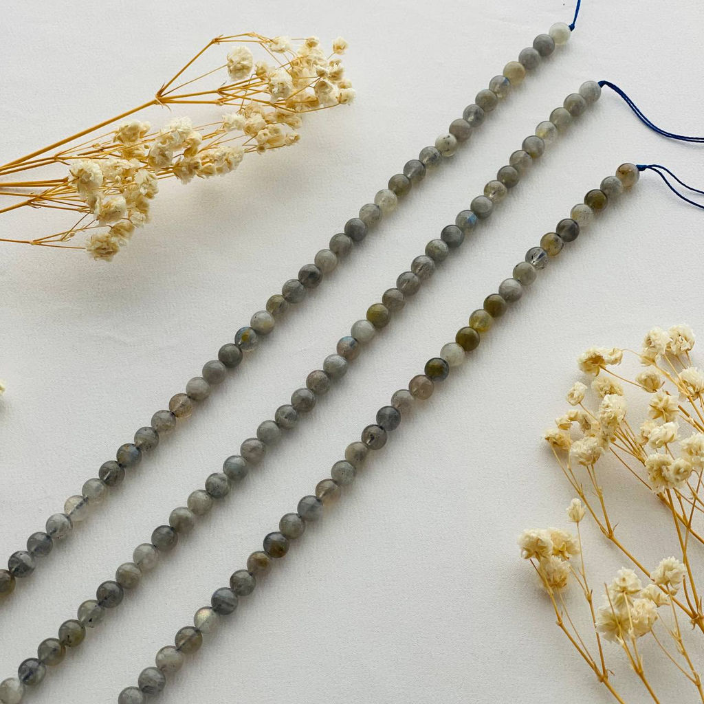 Бусины для украшений из Лабрадора 39 см