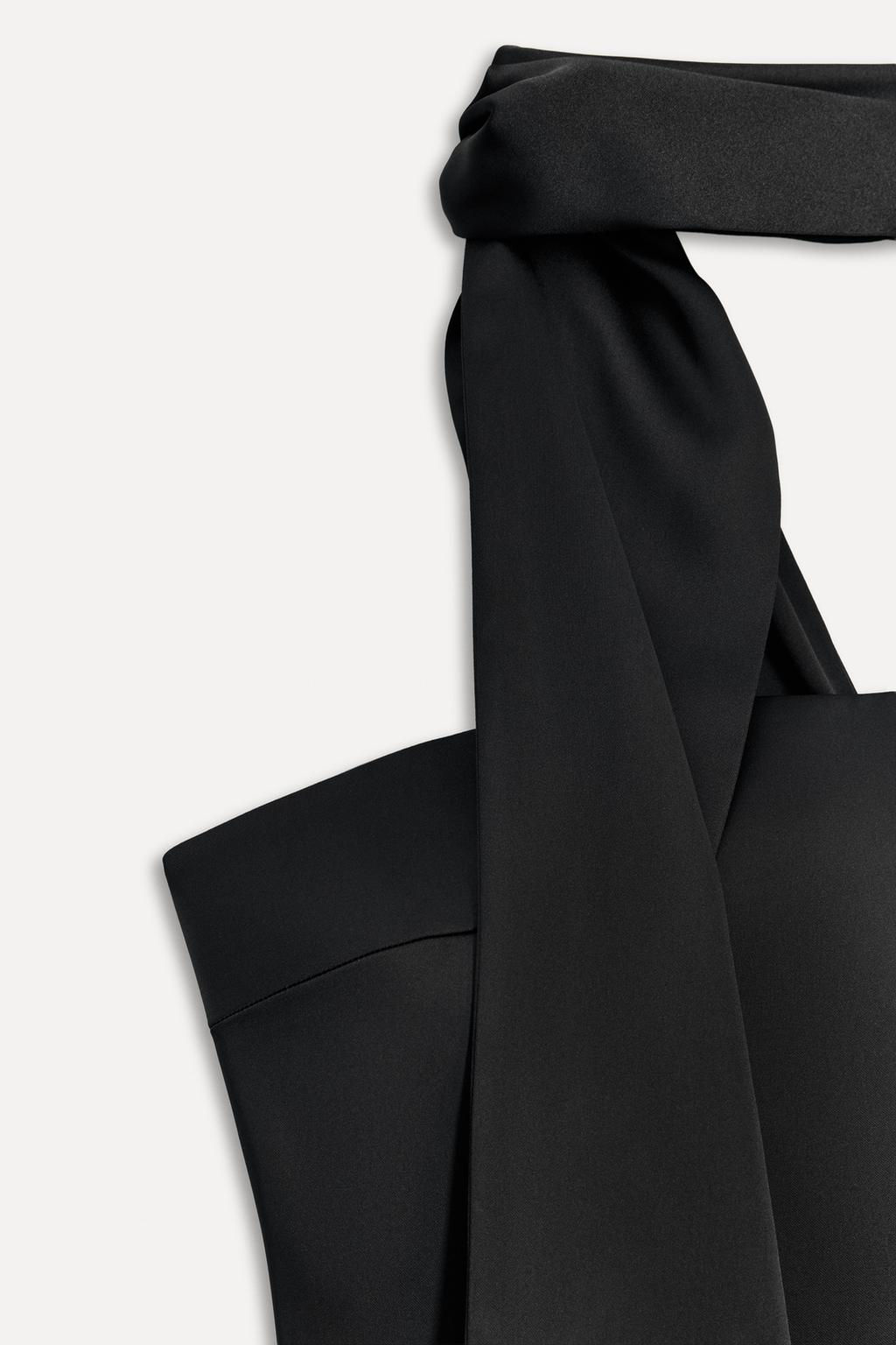 SATIN SCARF TOP 50TH ANNIVERSARY - Zara фото 4