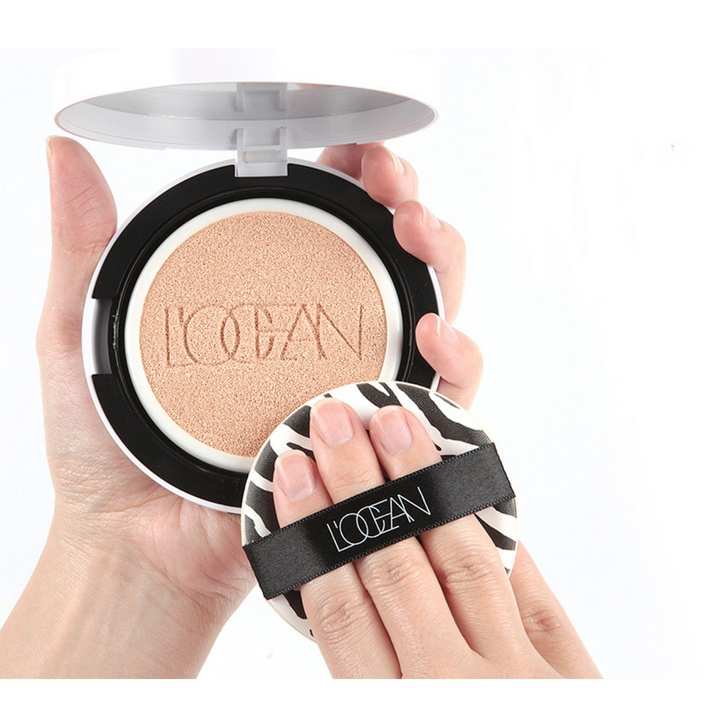 Locean Тональный кушон для лица / Perfection Cushion Pact SPF50 PA+++ #13, Vanila, 25 г