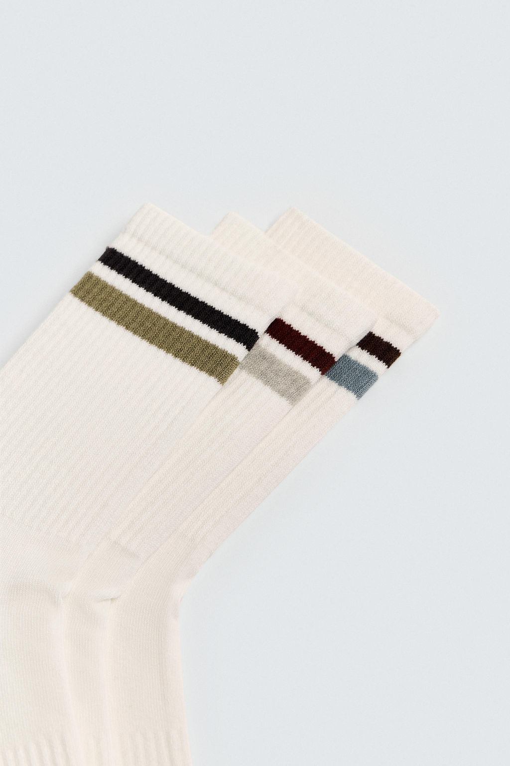 STRIPED SOCKS 3-PACK