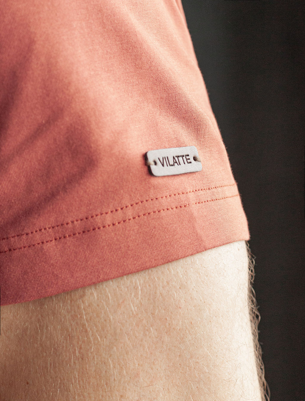 Футболка из премиального хлопка с авторским принтом - Vilatte фото 6