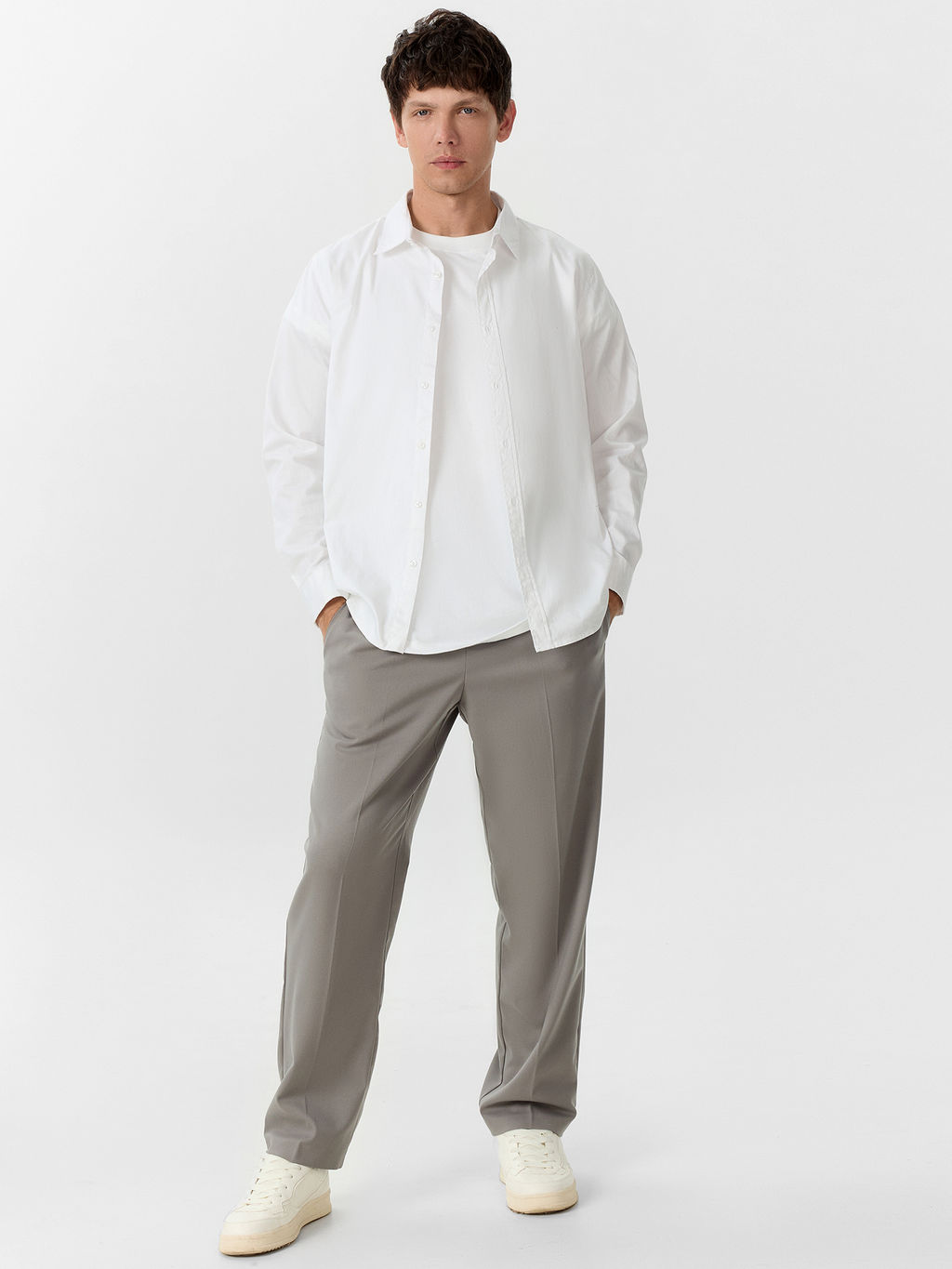 Брюки мужские серые - Mark formelle фото 6