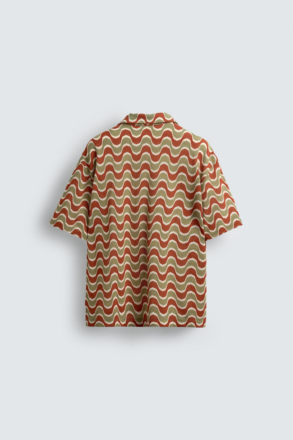 GEOMETRIC JACQUARD SHIRT - Zara фото 8