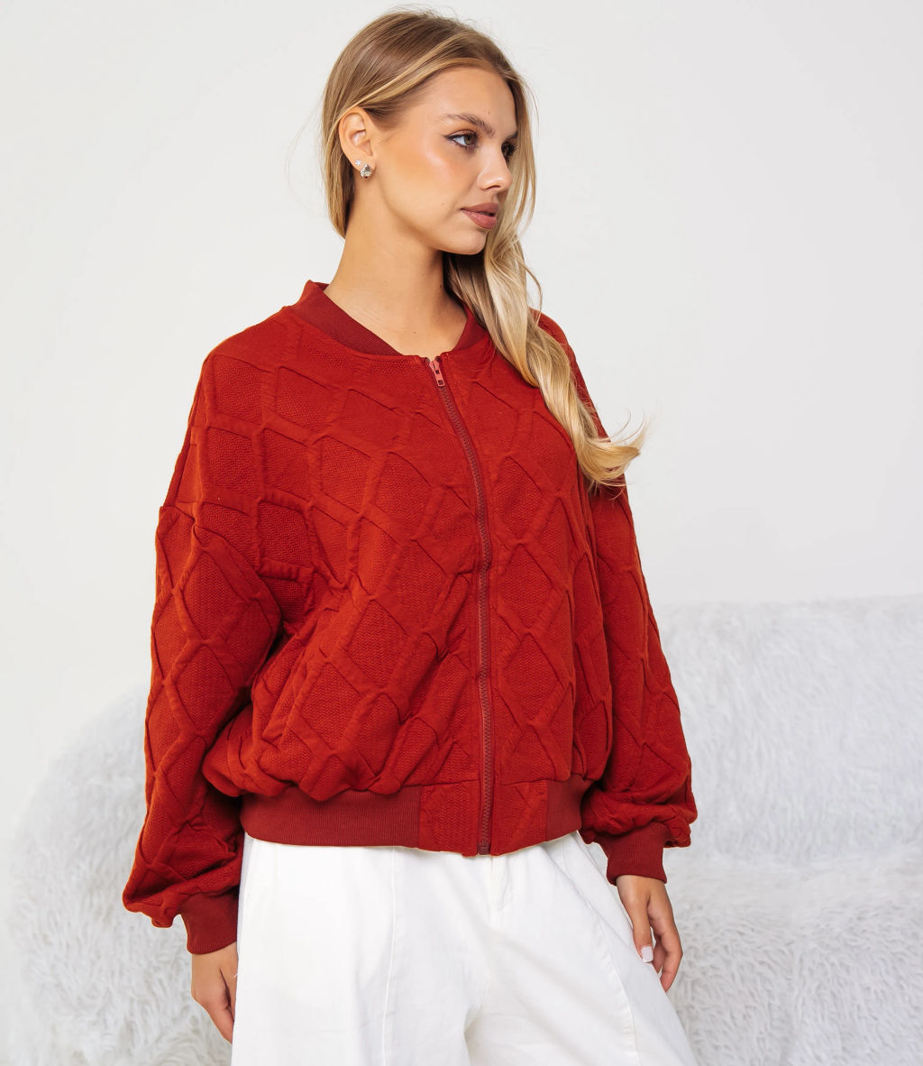 Бомбер #КТ9120 (3), кирпичный - Dommod фото 2
