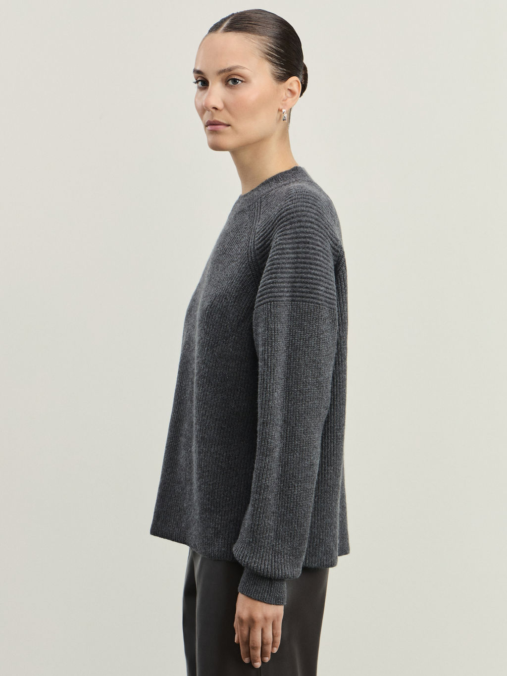 Джемпер с воротником-стойкой / Zarina  фото 4