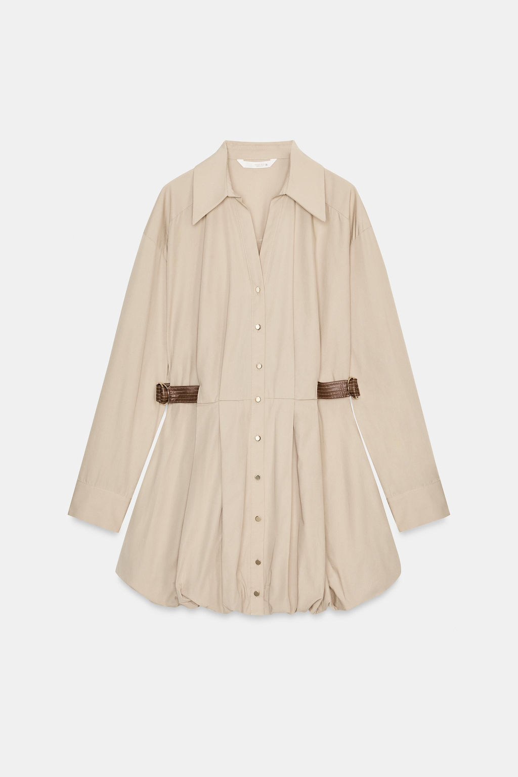 SHORT BALLOON DRESS - Zara фото 9
