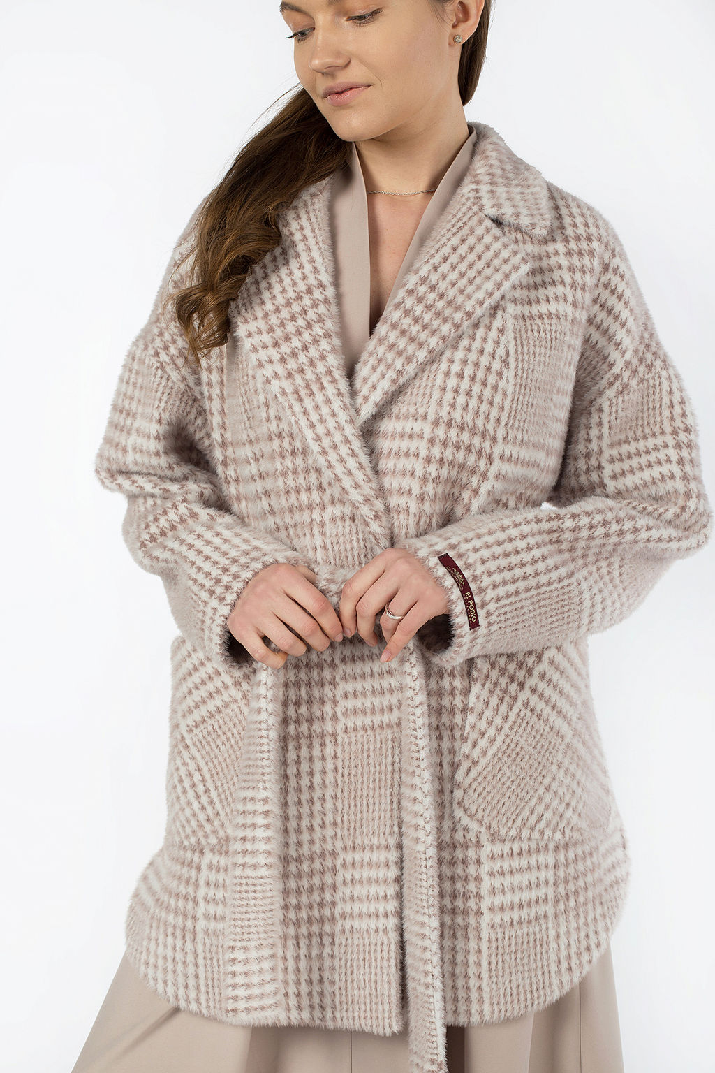 Пальто демисезонное (пояс) - El podio фото 6