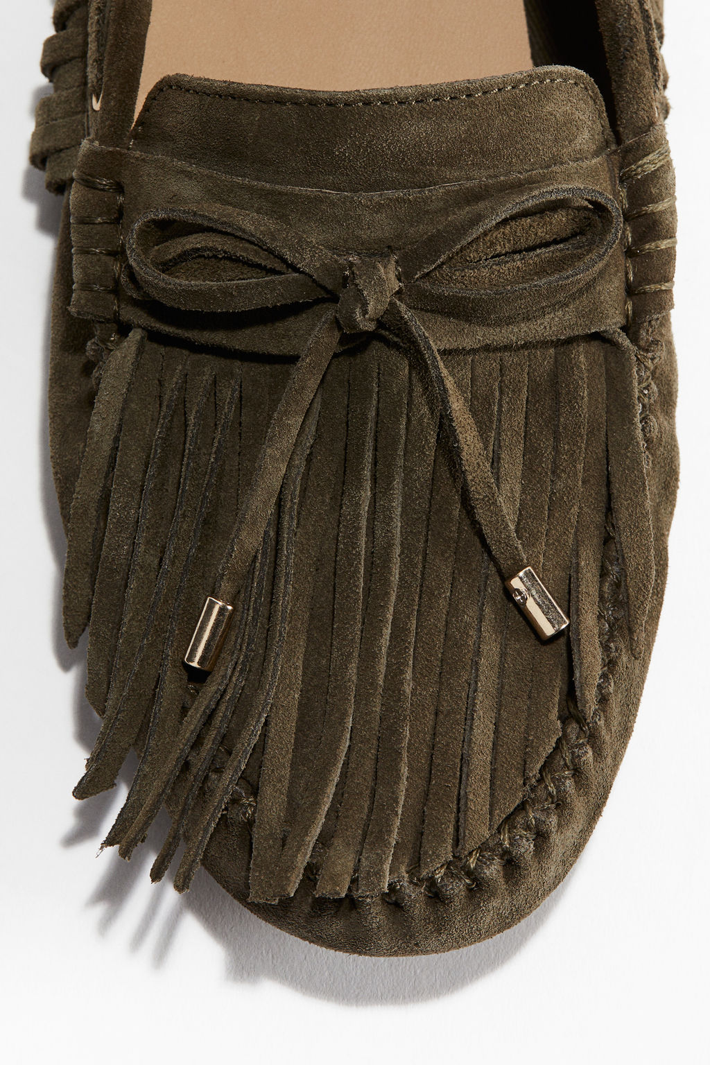 Mocasines de ante con flecos - H&m фото 2
