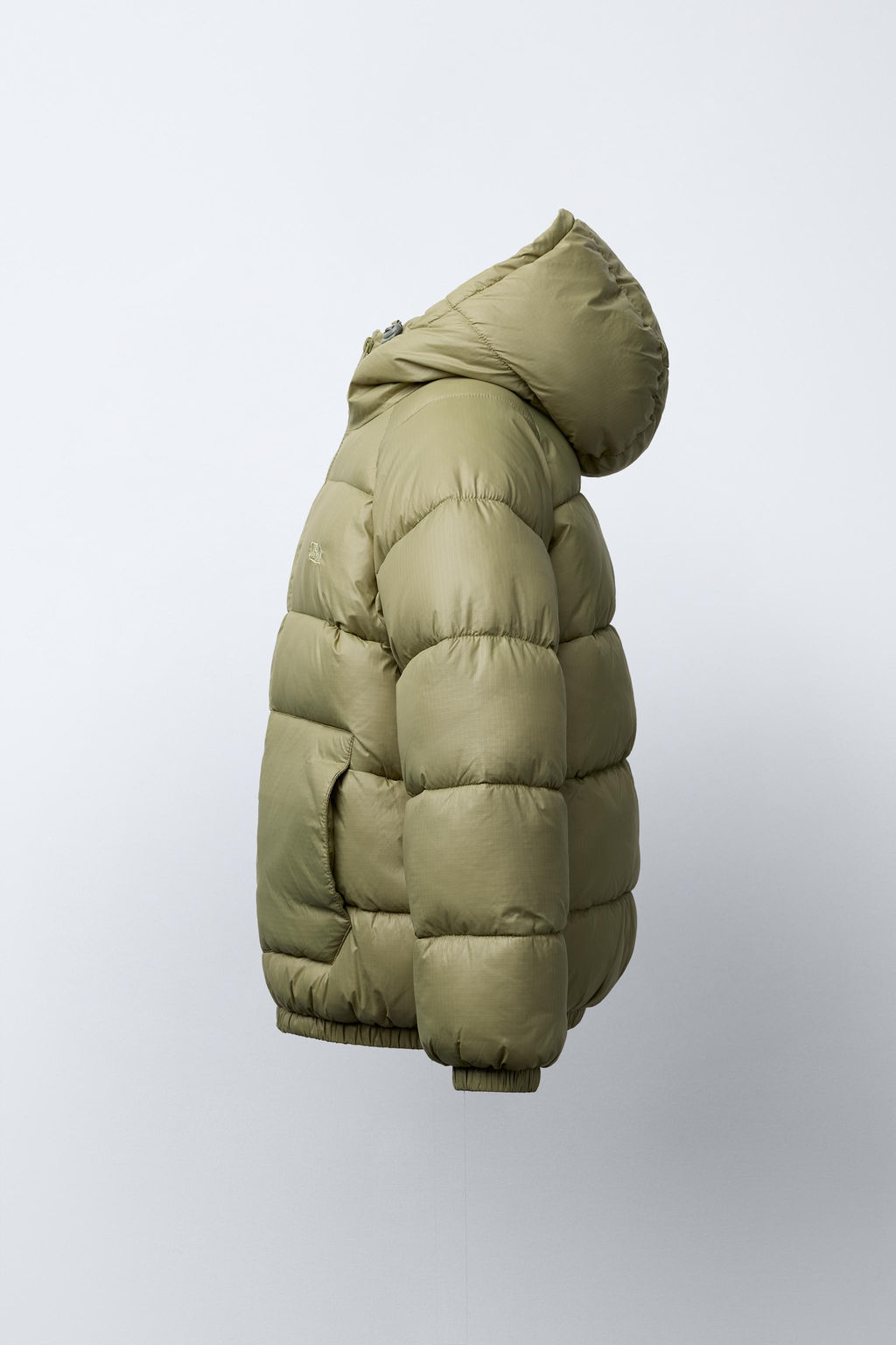 WATER-REPELLENT QUILTED COAT - Zara фото 3