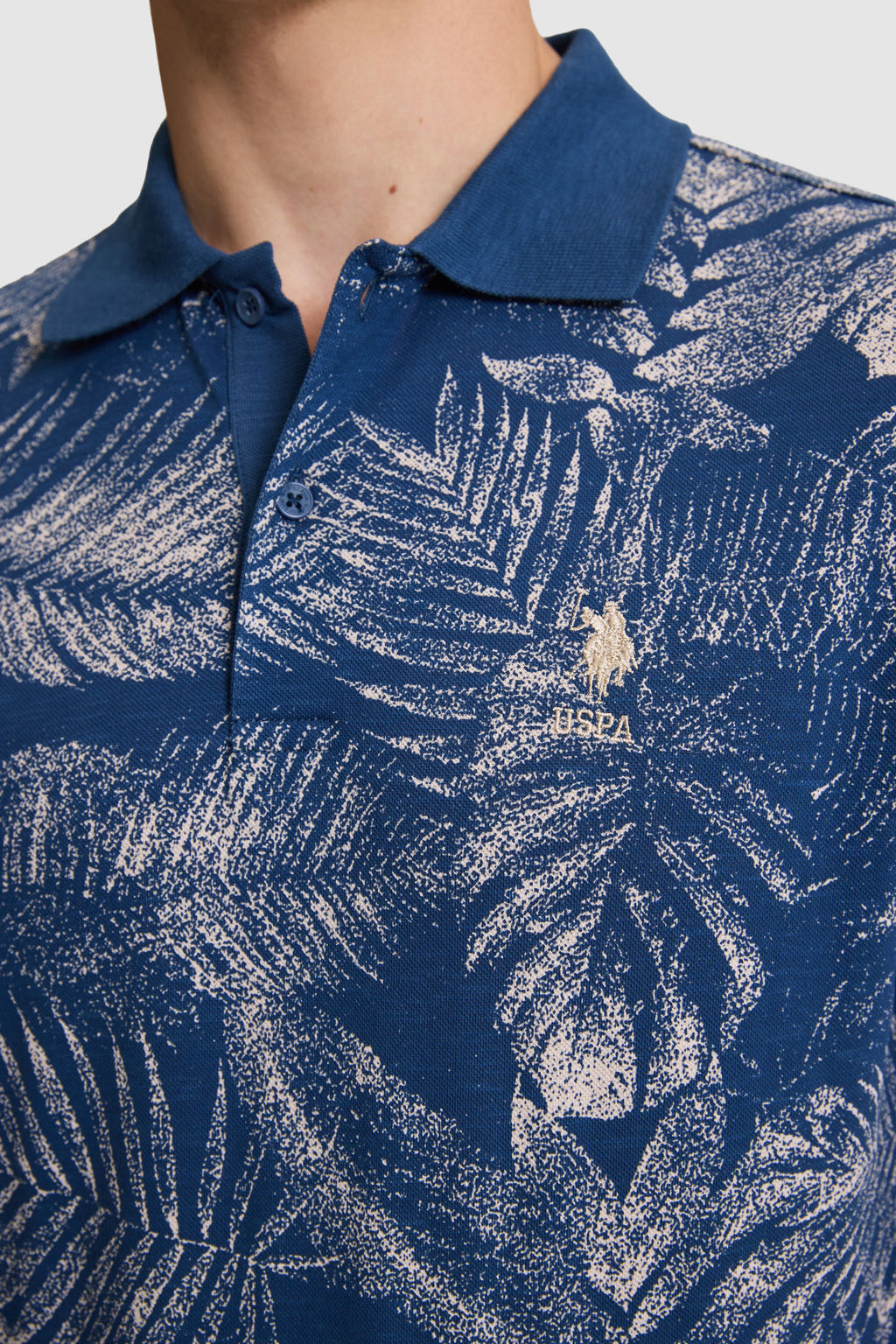Erkek AГДk Lacivert Regular Fit Polo Yaka TiЕГrt - U.s. polo assn фото 6