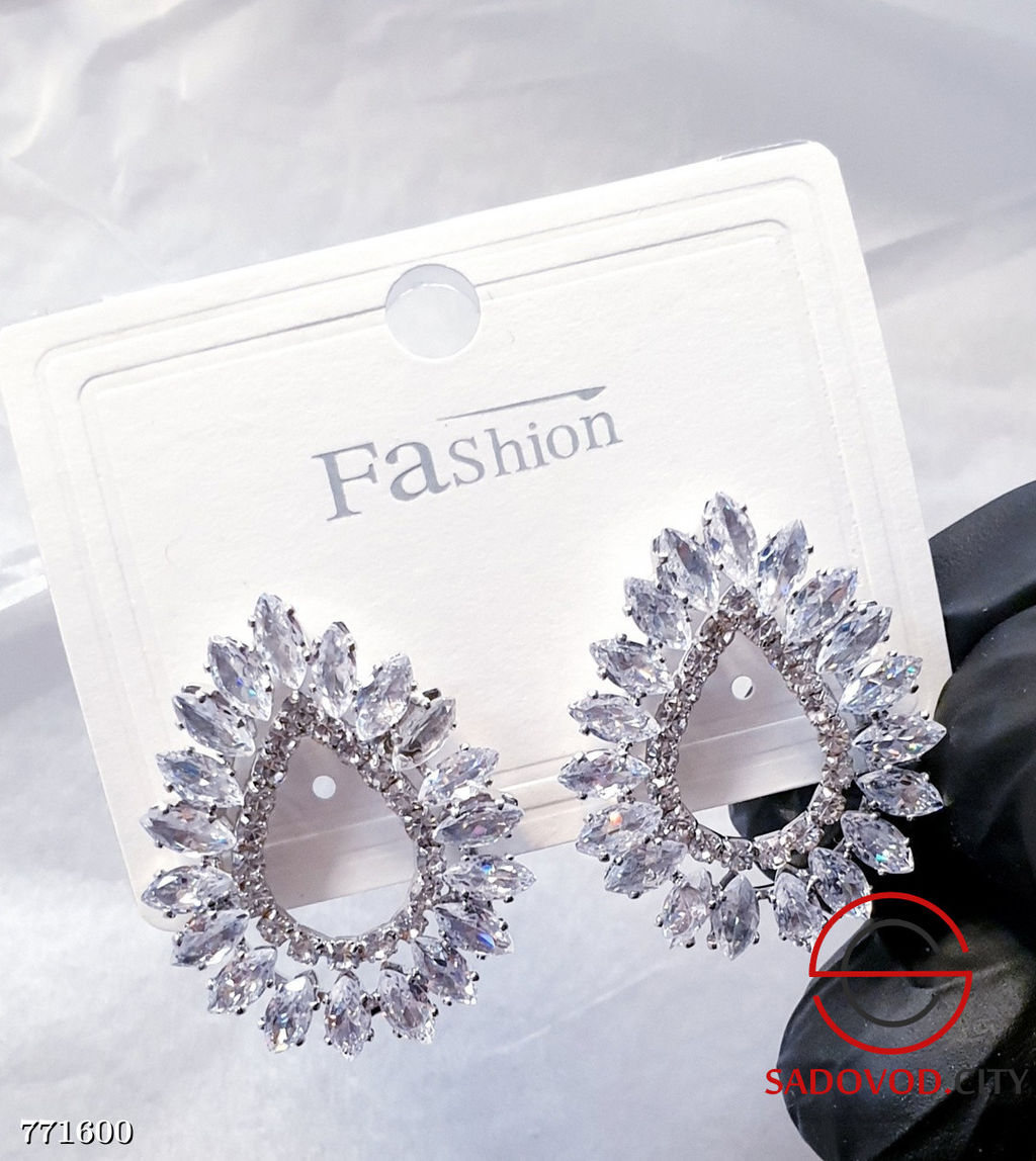 Серьги с кубическим цирконием - Bruno фото 7