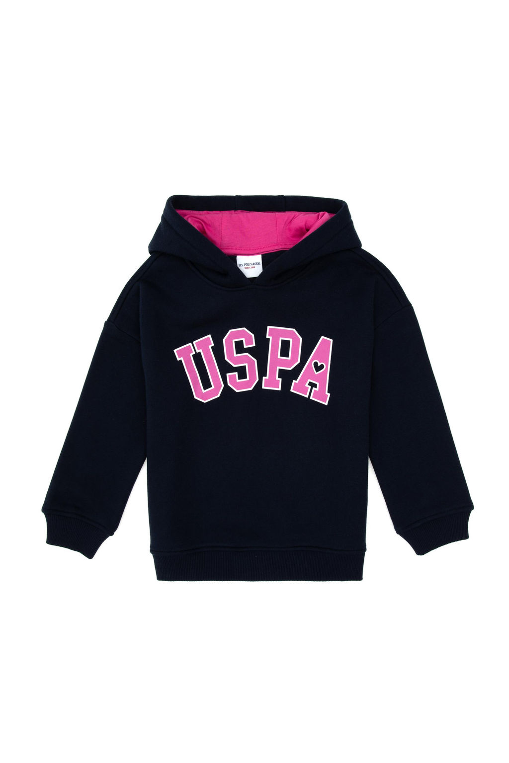 K_z _ocuk Lacivert _ardonlu Kap__onlu Sweatshirt Sepette S_rpriz _ndirim