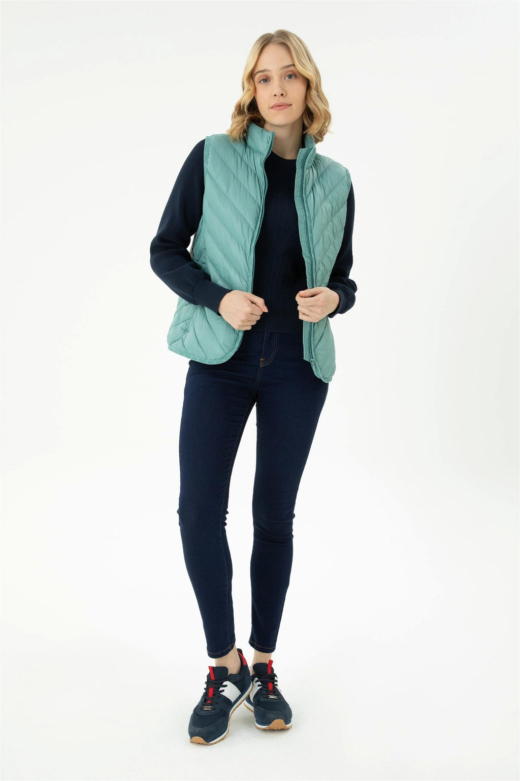 U. S. Polo Assn / Женский мятный жилет - U.s. polo assn фото 4