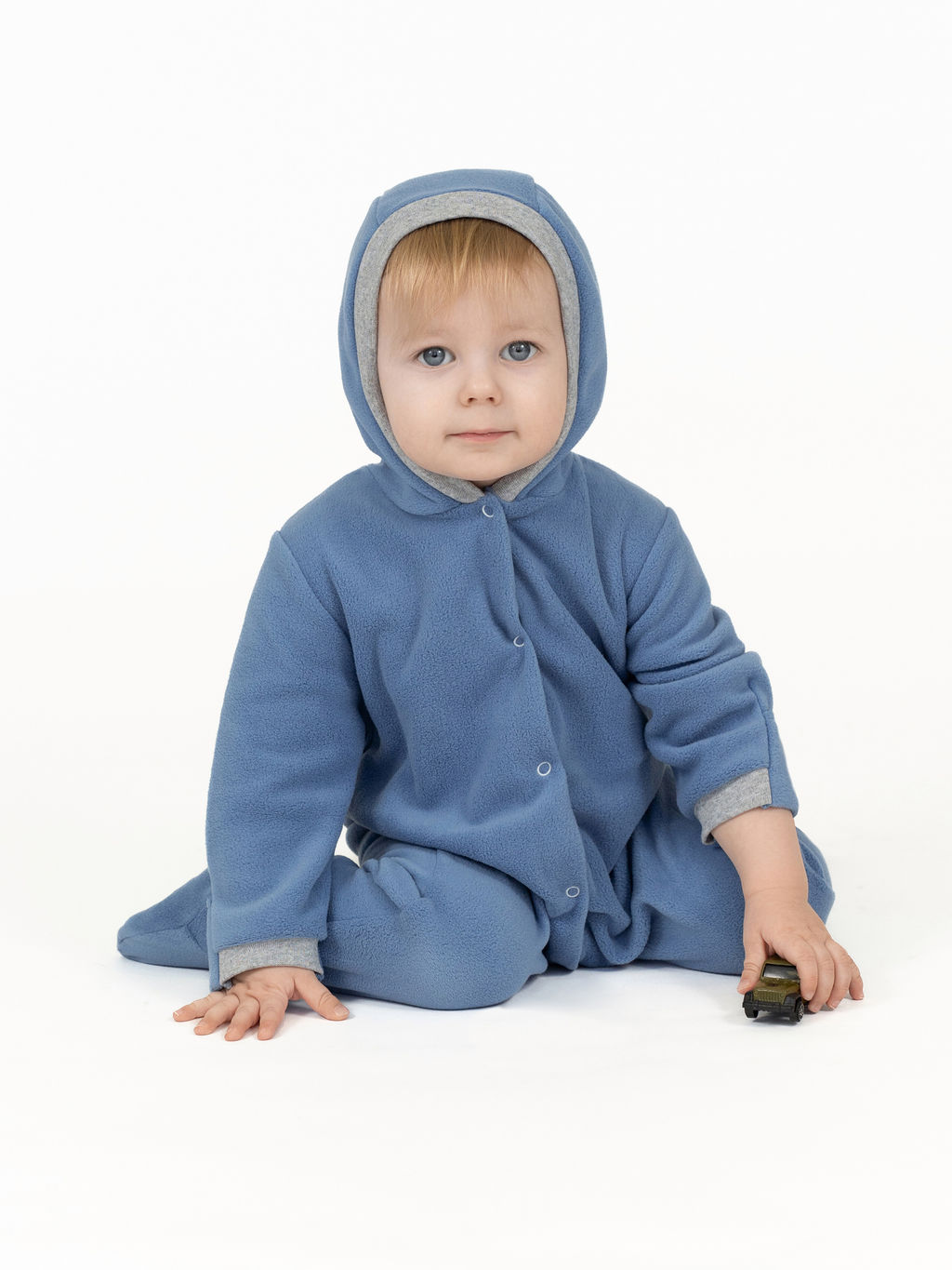 Комбинезон ясельный флисовый фуксия - Утенок фото 34