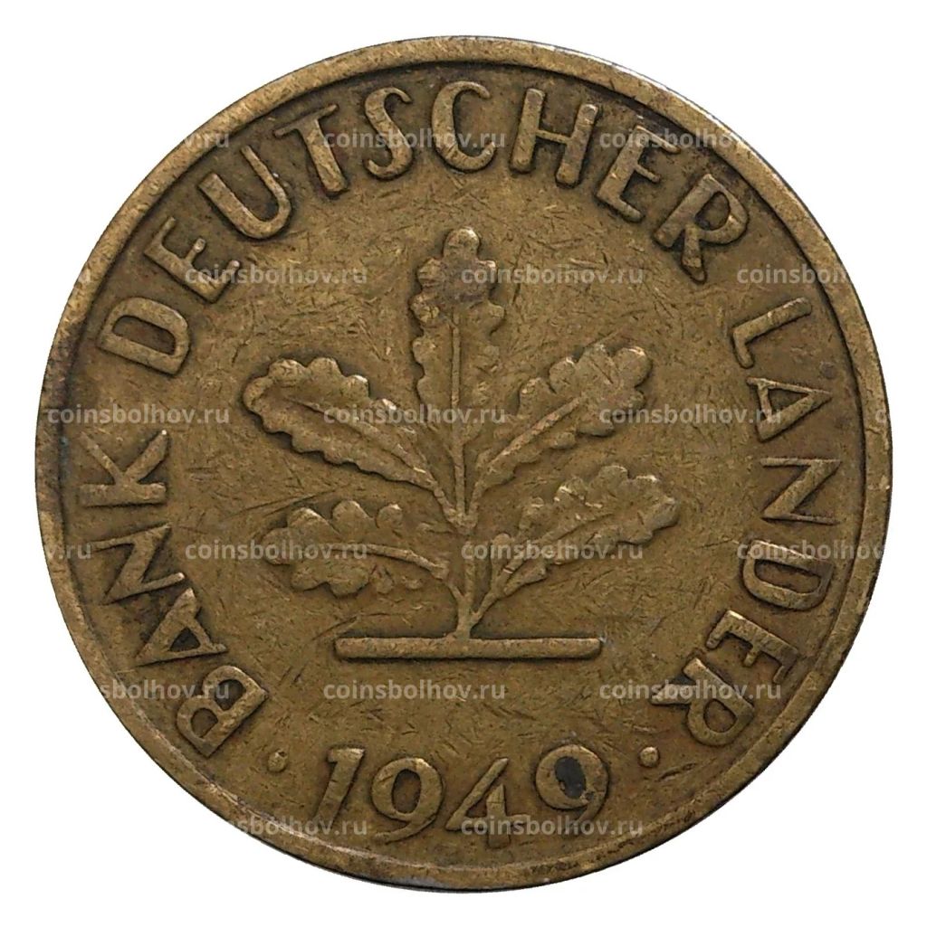 10 пфеннигов 1949 года J Германия
