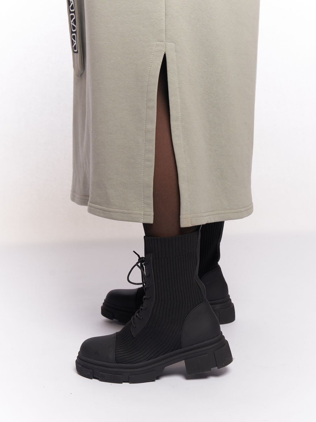 Платье с капюшоном PP83502GRN53