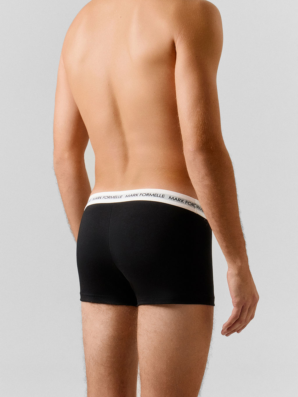 Цена за 2 штуки! Трусы боксеры мужские черные - Mark formelle фото 5