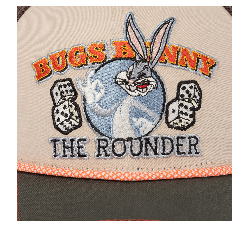 Бейсболка CAPSLAB арт. CL/LOO13/1/PCSMBUB Looney Tunes Bugs Bunny (кремовый / оливковый)