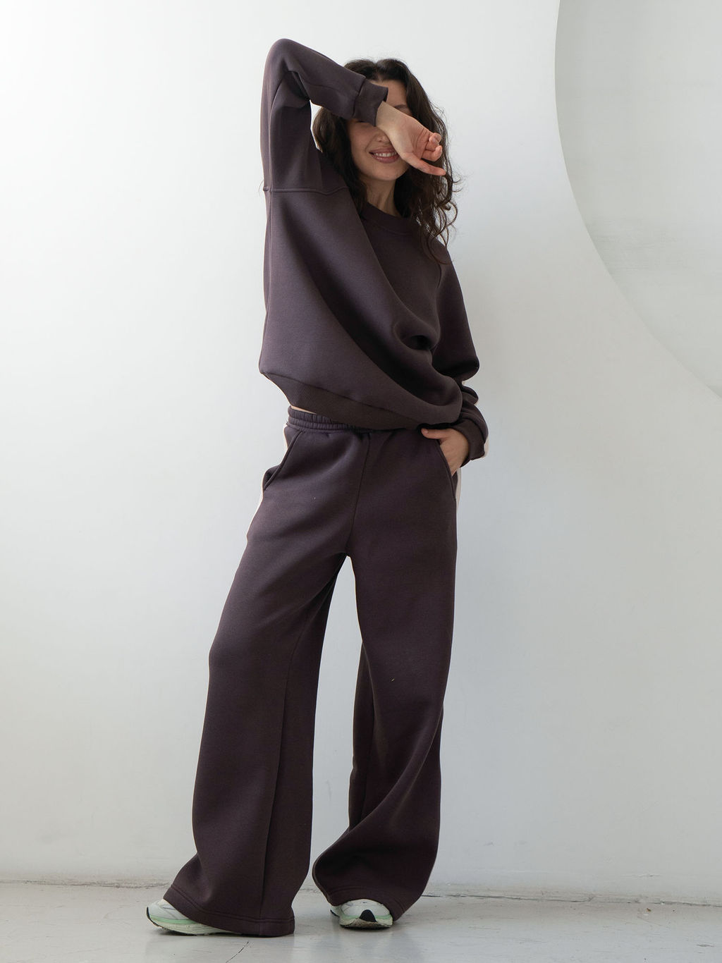 MY Свитшот жен. с/н с лампасами СН016  фото 34