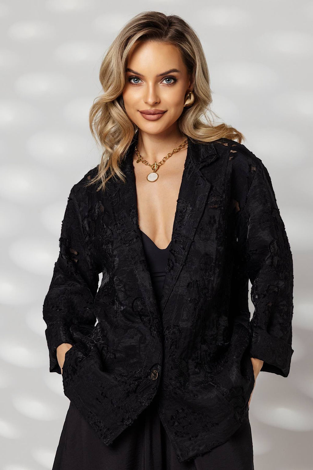Жакет женский 4475/01/Чёрный