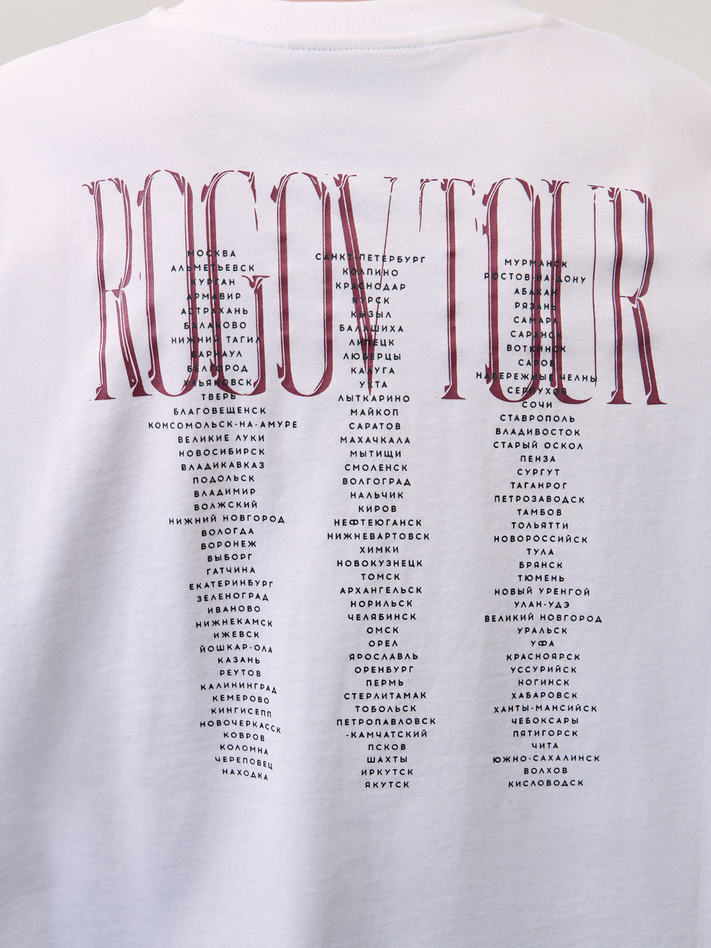 Оверсайз футболка с принтом из мерсеризованного хлопка / Zarina  фото 4