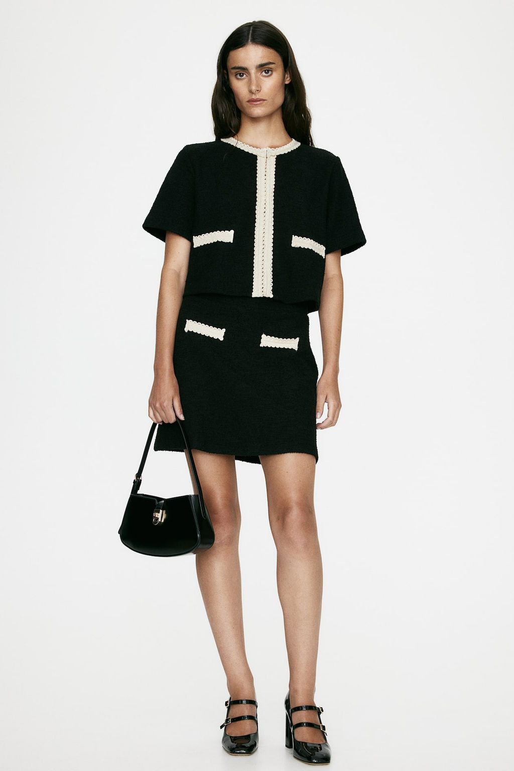 Cardigan con ribete bordado - H&m фото 2