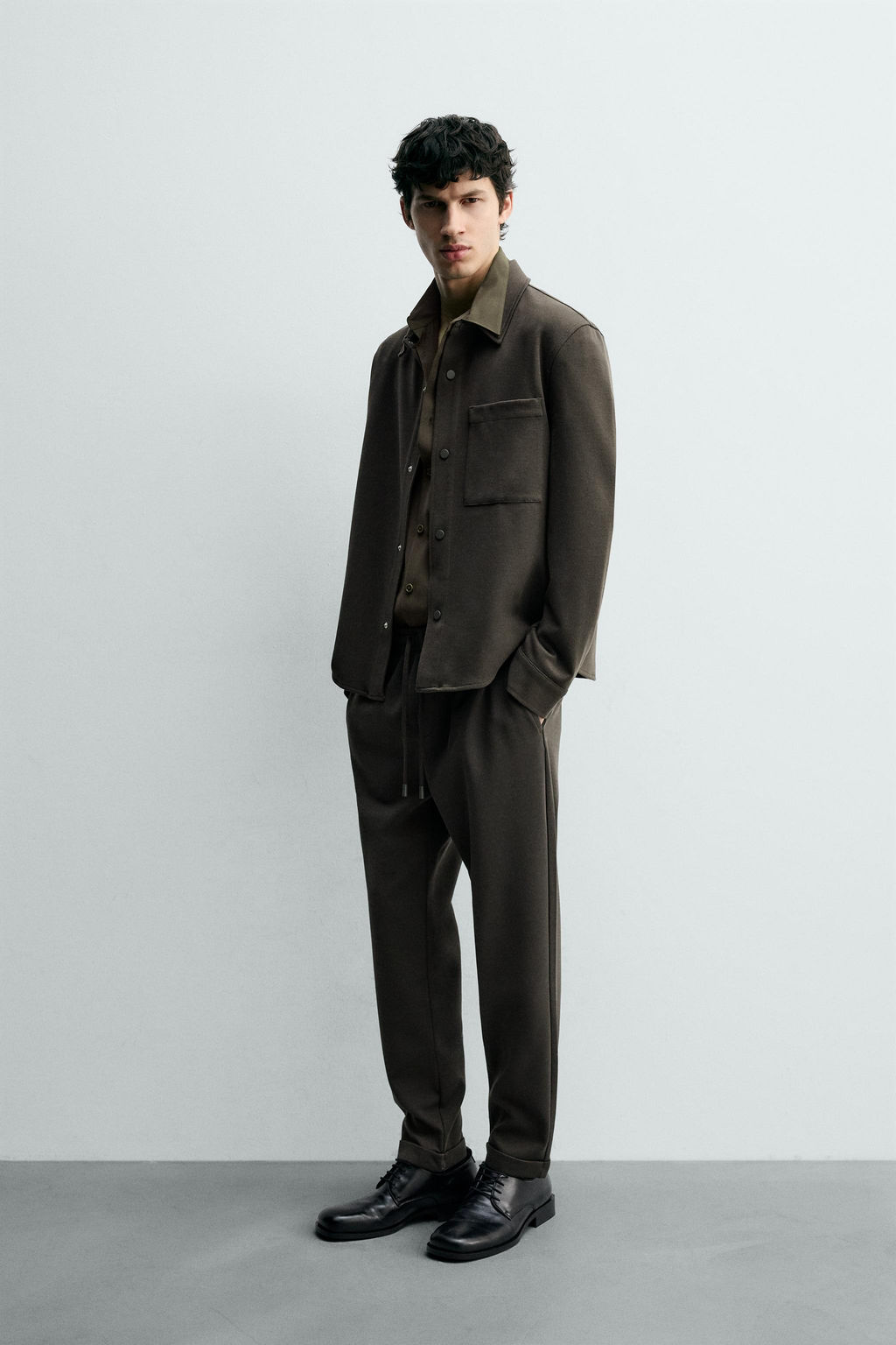 COMFORT NON-IRON OVERSHIRT - Zara фото 13