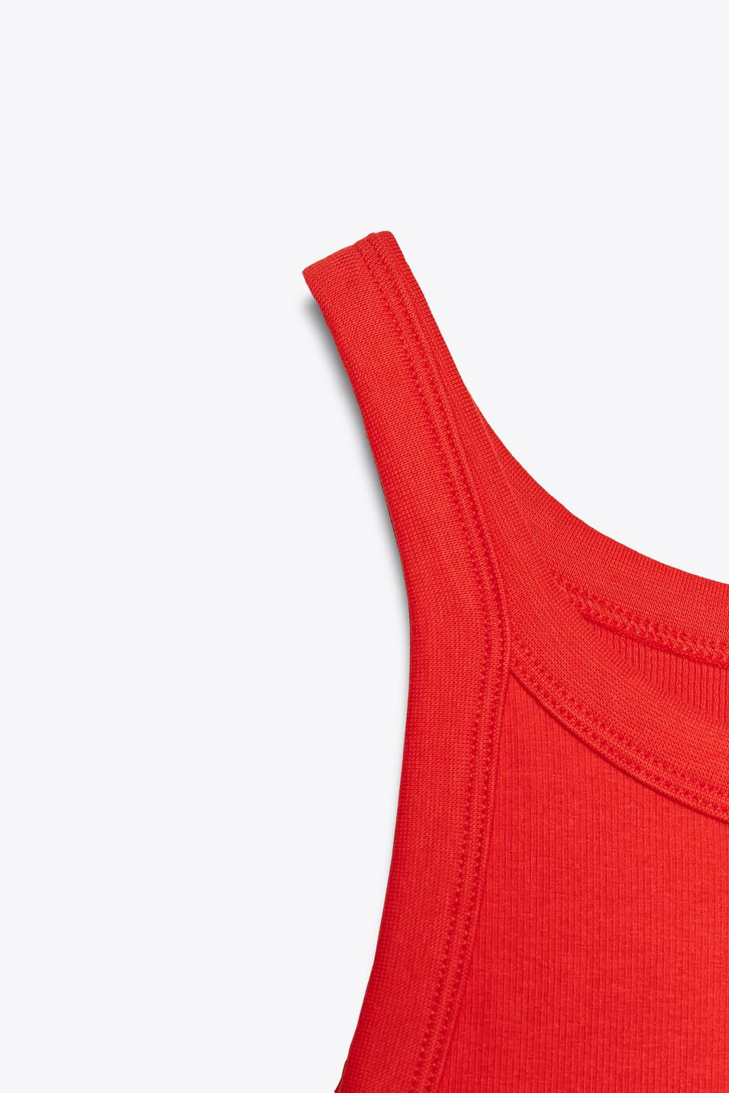 RIBBED CROP TOP - Zara фото 29