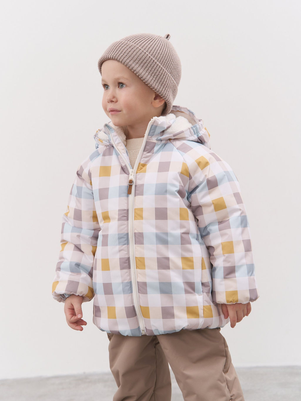 Куртка демисезонная Клеточка 0+ - Bungly фото 8