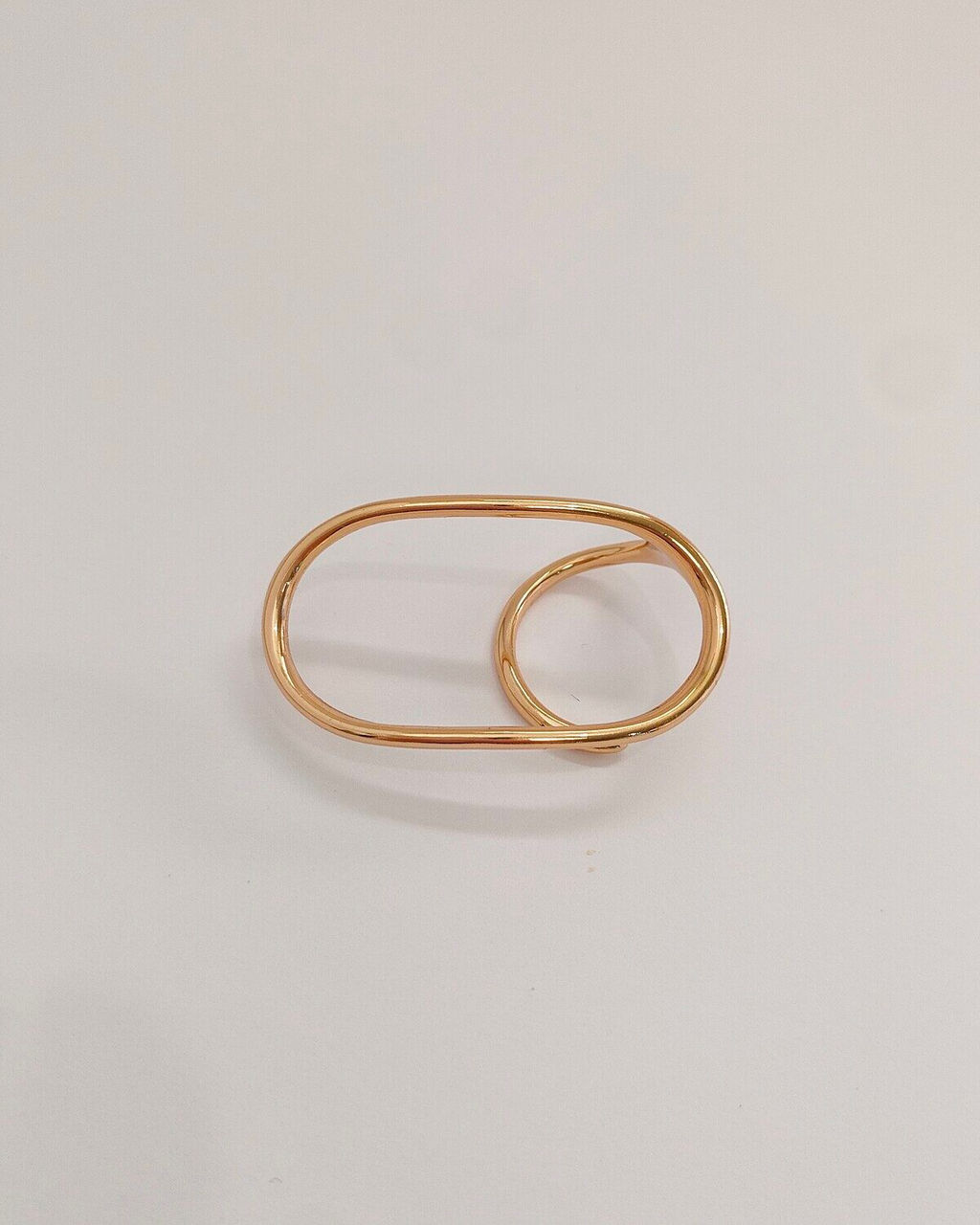 Стильное кольцо на два пальца