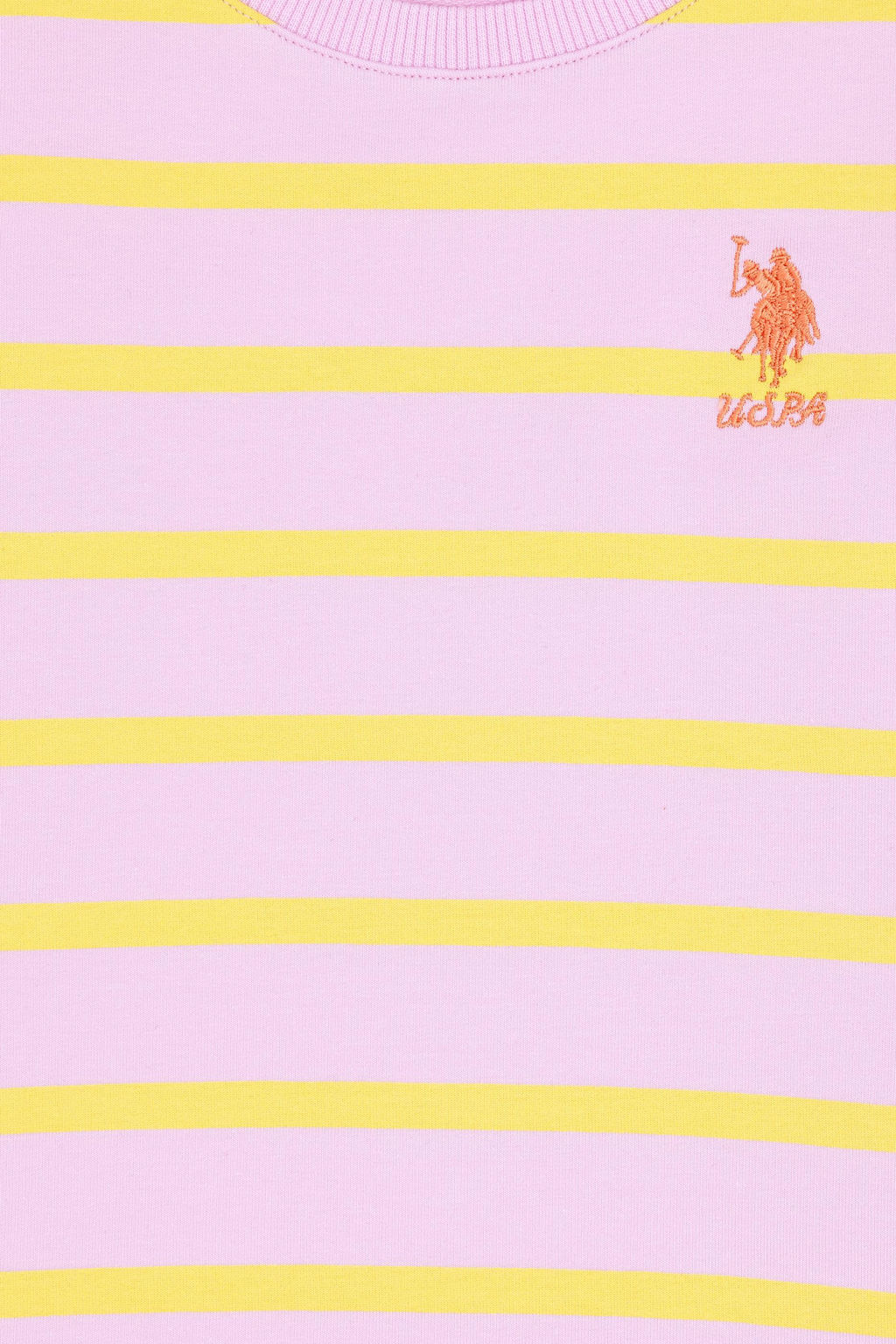 Розовый свитшот для девочки Неожиданная скидка в корзине - U.s. polo assn фото 5