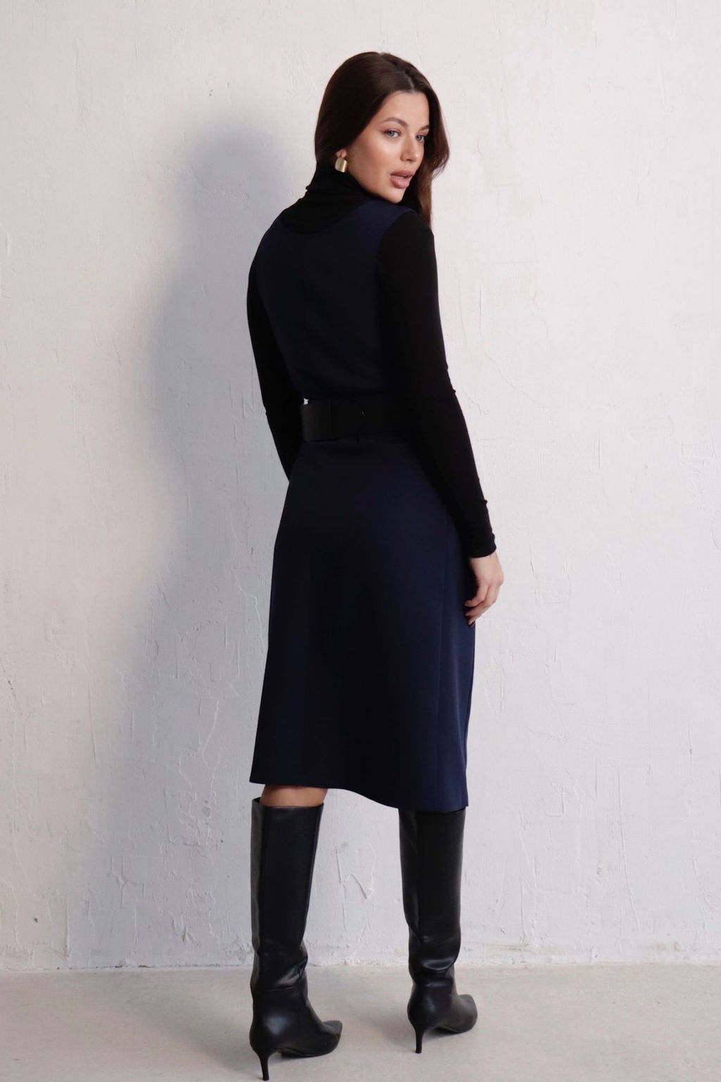 Сарафан базовый с разрезом - Martichelli фото 38