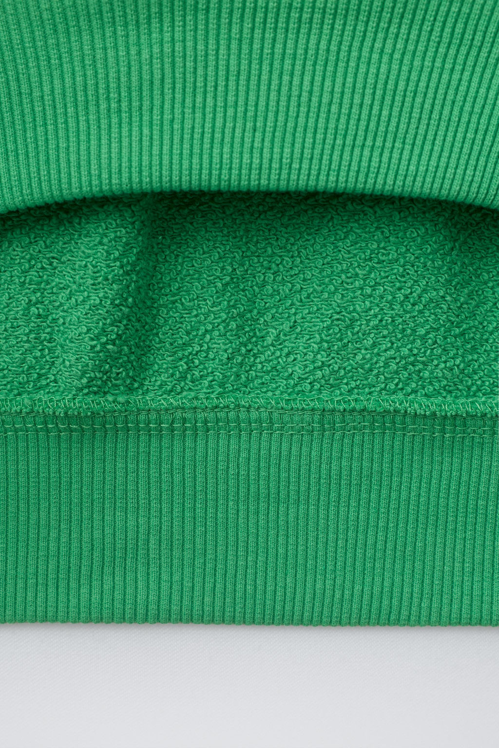 SUDADERA MANGA RANGL?N / VERDE - Zara фото 4