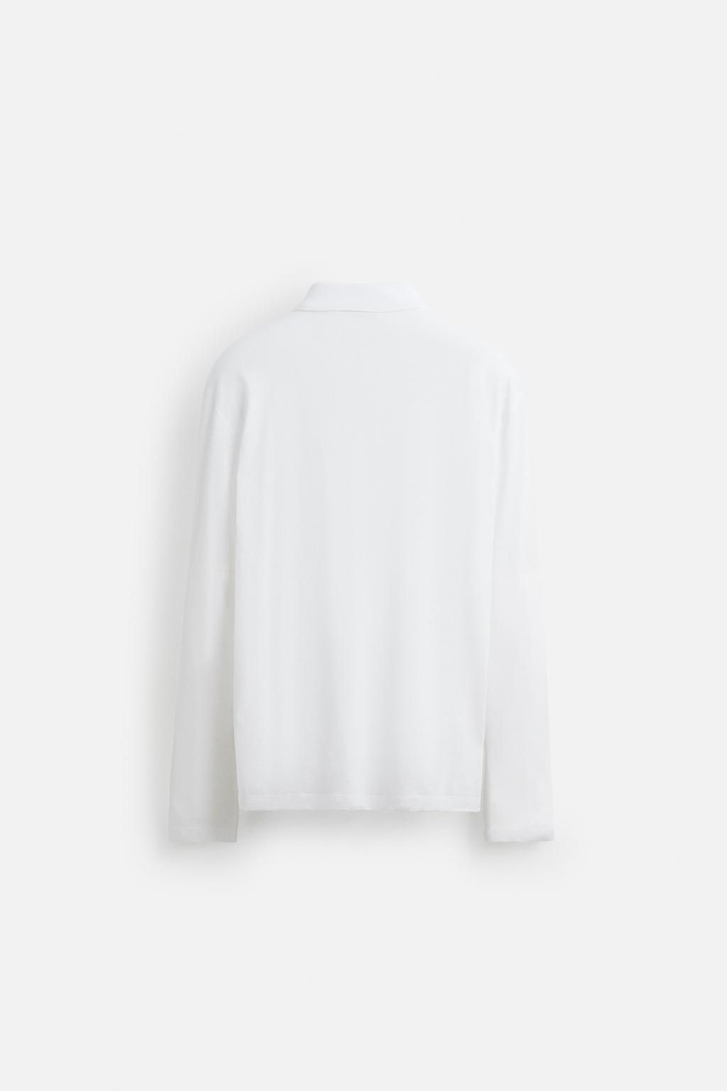 LIGHTWEIGHT COTTON POLO SHIRT - Zara фото 9