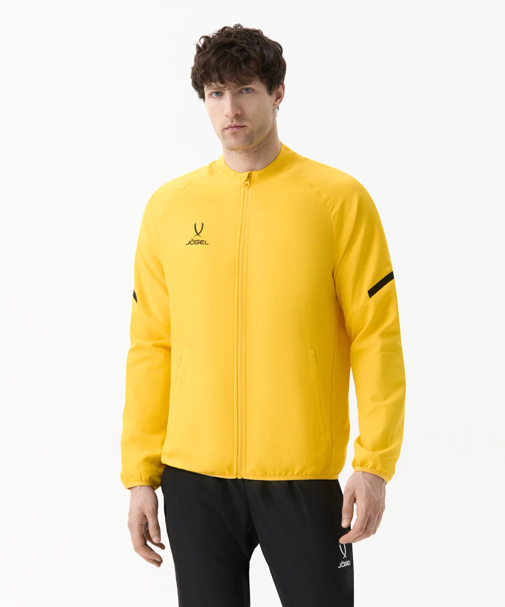 Куртка спортивная JOGEL CAMP 2 Lined Jacket, желтый/черный  фото 7