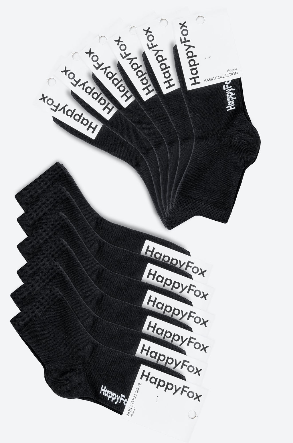 Набор детских носков 12 пар Happy Fox фото 10